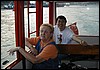Pat & Nicholas on water taxi
